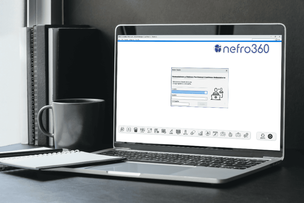 Nefro360 en Laptop